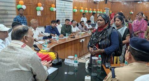 बाल अधिकार आयोग के अध्यक्ष ने कोविड पीड़ित परिवारों से की शिष्टाचार भेंट