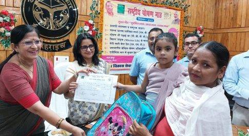 लखनऊ में आयोजित मुख्यमंत्री के कार्यक्रम का हुआ सजीव प्रसारण