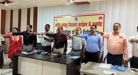 पुलिस लाइन में ओरिएंटेशन ऑफ़ लॉ इनफोर्सर्स का हुआ आयोजन