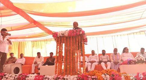 गौहनिया में निर्मित वृहद गौ संरक्षण केन्द्र विधायक महसी ने किया उदघाटन