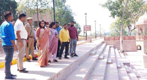 महाराजा सुहेलदेव स्मारक स्थल पर निर्माणाधीन डारमेट्री कार्य दिसम्बर तक करें पूर्ण: डीएम