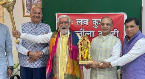 एकजुटता से करेंगे असुरी शक्तियों का वध : अश्वनि चौबे