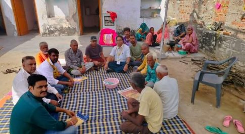शोक सभा में पहुंचे डॉ. घनश्याम मुर्डिया , परिजनों को दी सांत्वना
