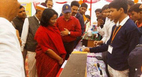 जनपद स्तरीय विज्ञान मॉडल प्रतियोगिता संपन्न