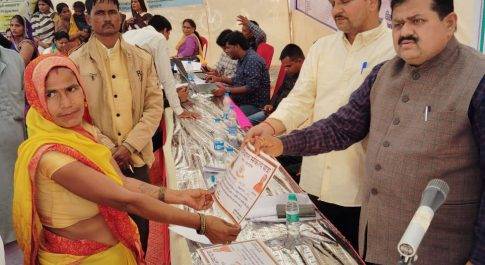 विकसित भारत संकल्प यात्रा शिविर के दौरान योजनाओं का हुआ प्रचार प्रसार