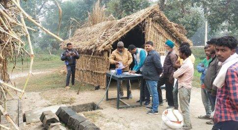 जिला गन्ना अधिकारी ने गन्ना क्रय केन्द्रों का किया औचक निरीक्षण