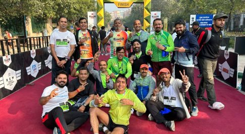 इंडियन आर्मी वेटरन रन, कारगिल विजय पथ जयंती में गाजियाबाद रनर्स ने मचाई धूम