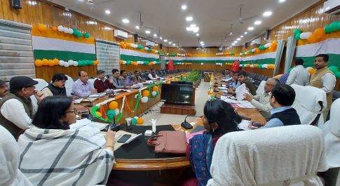 प्रस्तावित परीक्षा केन्द्रों पर विचार-विमर्श हेतु जिला स्तरीय समिति की बैठक सम्पन्न