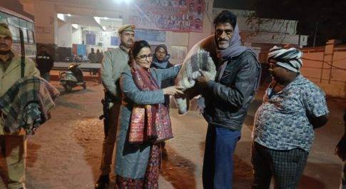 जिलाधिकारी ने रोडवेज रैन बसेरा का किया निरीक्षण