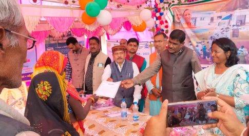 एकघरा में आयोजित हुआ विकसित भारत संकल्प यात्रा शिविर