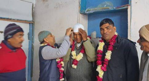 वरिष्ठ ‌नागरिक का किया सम्मान