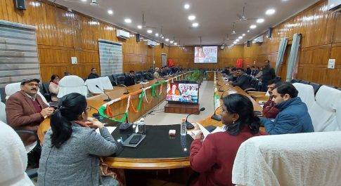 निर्वाचन कार्मिकों की डाटा फीडिंग के लिए सम्पन्न हुआ प्रशिक्षण कार्यक्रम