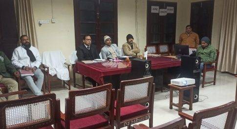 विशेष लोक अदालत की सफलता के लिए वर्चुअल बैठक सम्पन्न