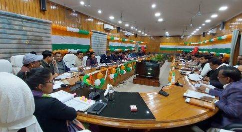 नीति आयोग के सूचकांकों की समीक्षा हेतु डीएम की अध्यक्षता में बैठक सम्पन्न