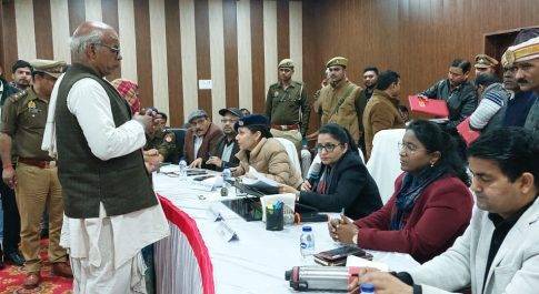 डीएम की अध्यक्षता में तहसील मोतीपुर में सम्पन्न हुआ सम्पूर्ण समाधान दिवस