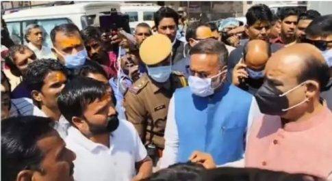 कोटा में शिव बारात के जुलूस में फैला करंट, मची चीख पुकार