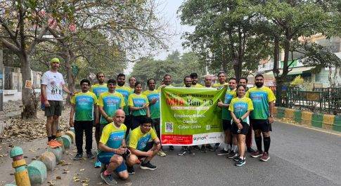 इन्दिरापुरम मैराथन रनर ग्रुप ने 31 मार्च को होने वाली मेंटल हेल्थ अवेयरनेस रन का किया प्रचार-प्रसार