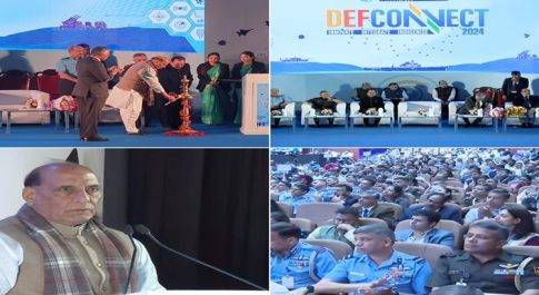डेफकनेक्ट 2024 : रक्षा मंत्री ने महत्वपूर्ण और रणनीतिक रक्षा प्रौद्योगिकियों में नवाचारों को प्रोत्‍साहन देने के लिए अदिति योजना का शुभारम्‍भ किया