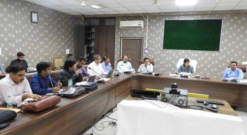 प्रबन्ध निदेशक की अध्यक्षता में एडवान्स मीटरिंग एन्फ्रास्ट्रक्चर के सम्बन्ध में बैठक का आयोजन