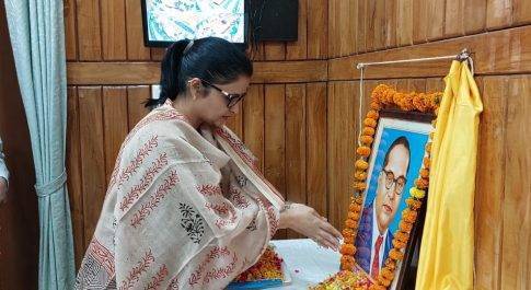133वीं जयन्ती पर याद किये गये बाबा साहब डा. भीमराव आंबेडकर