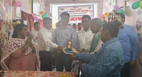 वृद्धा आश्रम में आयोजित हुआ मतदाता जागरूकता कार्यक्रम