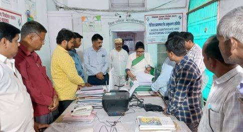 इंटीग्रेटेड कन्ट्रोल रूम का डीएम मोनिका रानी ने किया निरीक्षण