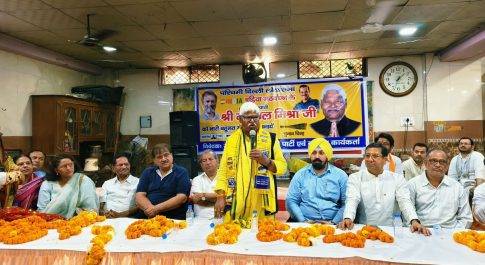 पश्चिमी दिल्ली से इंडिया गठबंधन के प्रत्याशी “महाबल मिश्रा” ने जनसंवाद कार्यक्रमों में लिया भाग