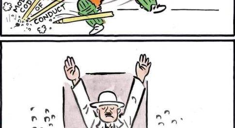 देश को डुबा और खुद तैर
