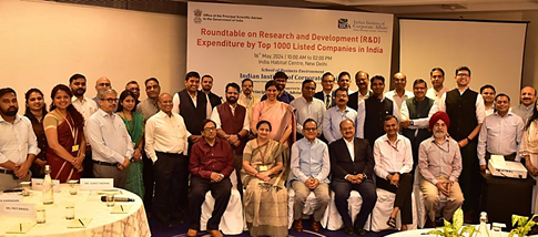 आईआईसीए ने ‘भारत में शीर्ष 1,000 सूचीबद्ध कंपनियों द्वारा अनुसंधान एवं विकास पर व्यय’ के संबंध में गोलमेज परामर्श का आयोजन किया