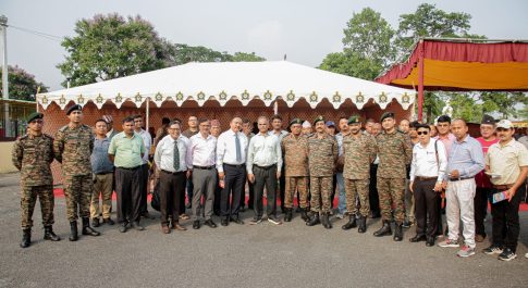 पूर्व सैनिक कल्याण विभाग ने दार्जिलिंग के बैंगडूबी में ‘समाधान अभियान’ का आयोजन किया