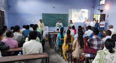 कार्मिक प्रशिक्षण स्थल के.डी.सी. का डीएम ने किया निरीक्षण