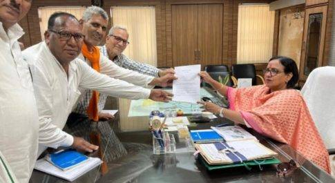 वाजिब दाम पर सोयाबीन का बीज व धान के लिए नहरों में पानी देने की मांग