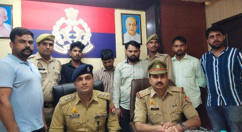 ‘इंदिरापुरम थाना’ क्षेत्र में व्यक्ति को गोली मारकर घायल करने की घटना का ‘इंदिरापुरम पुलिस टीम’ ने किया खुलासा
