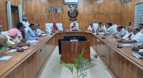 डीएम की अध्यक्षता में सम्पन्न हुई खेलकूद प्रोत्साहन समित की बैठक