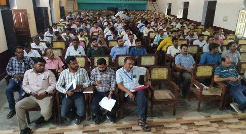 किसान डिग्री कालेज में सम्पन्न हुआ मतगणना कार्मिकों का प्रथम प्रशिक्षण