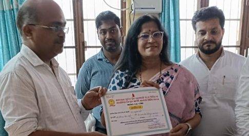 22 लोगों ने सीएचसी मिहींपुरवा (मोतीपुर) में किया रक्तदान