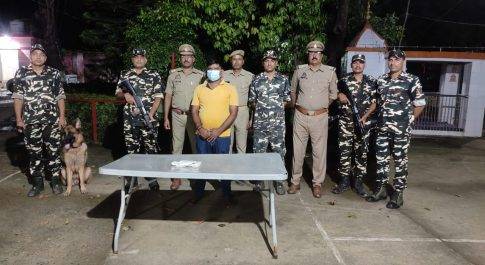 होमगार्ड कंपनी कमांडेंट का बेटा 34 ग्राम स्मैक के साथ हुआ गिरफ्तार