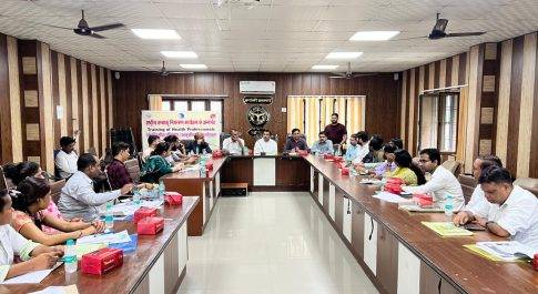 राष्ट्रीय तम्बाकू नियंत्रण कार्यक्रम के अंतर्गत ट्रेनिंग ऑफ़ हेल्थ प्रोफेशनल का हुआ आयोजन
