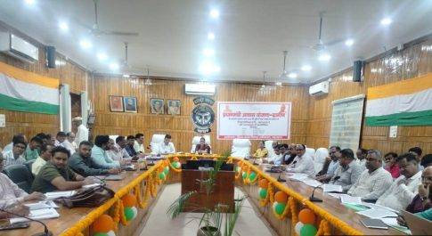 एम की अध्यक्षता में जिला स्वास्थ्य समिति की बैठक सम्पन्न