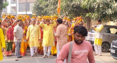 पूज्य संत कामदगिरि पीठाधीश्वर जगतगुरु स्वामी रामस्वरूपाचार्य जी महाराज की वसुंधरा में रामकथा शुरू