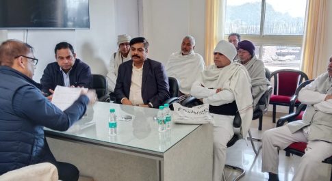 किसानों को 06 प्रतिशत भूमि आबंटन पर विचाराधीन