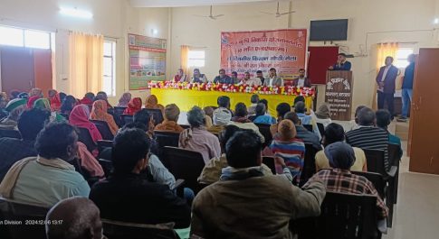 कृषि विज्ञान केन्द्र नानपारा में आयोजित हुई कृषक गोष्ठी व कृषक मेला  