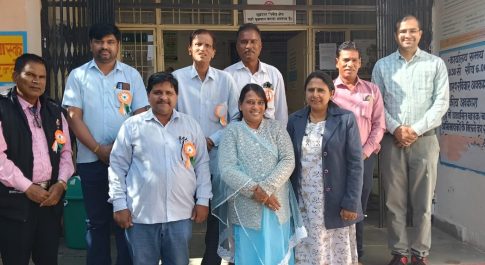 डॉ भीम राव अम्बेडकर के परि निर्वाण दिवस पर राजकीय किशोर गृह में फल वितरण किया प्रेस नोट