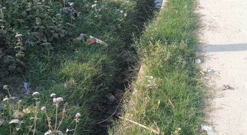 करोड़ों रूपये ख़र्च के बाद नाली के जल निकासी बनी समस्या