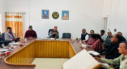 जनपद स्तरीय सिंचाई बन्धु की बैठक सम्पन्न