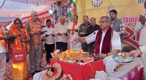 पूर्व जन्म के पुण्यों व तप के प्रभाव से ही अच्छी सन्तति घर में आती है – अरविंद भाई ओझा