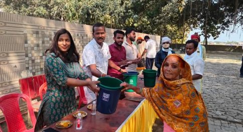 वार्ड नं 6 मे स्वच्छ भारत अभियान का शिविर लगाकर आयोजन
