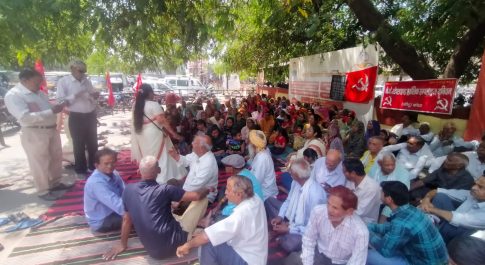 संयुक्त ट्रेड यूनियनों ने दिया जेके के मजदूरों को समर्थन
