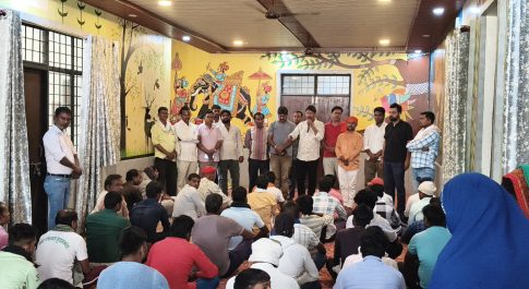 पहलगाम आतंकी हमले मे मारे गए लोगों को चेयरमैन ने शोकसभा कर दी श्रद्धांजलि