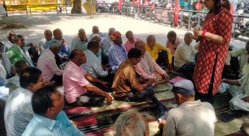 देश-प्रदेश के मजदूरों के सम्मान की लड़ाई बन चुका धरना